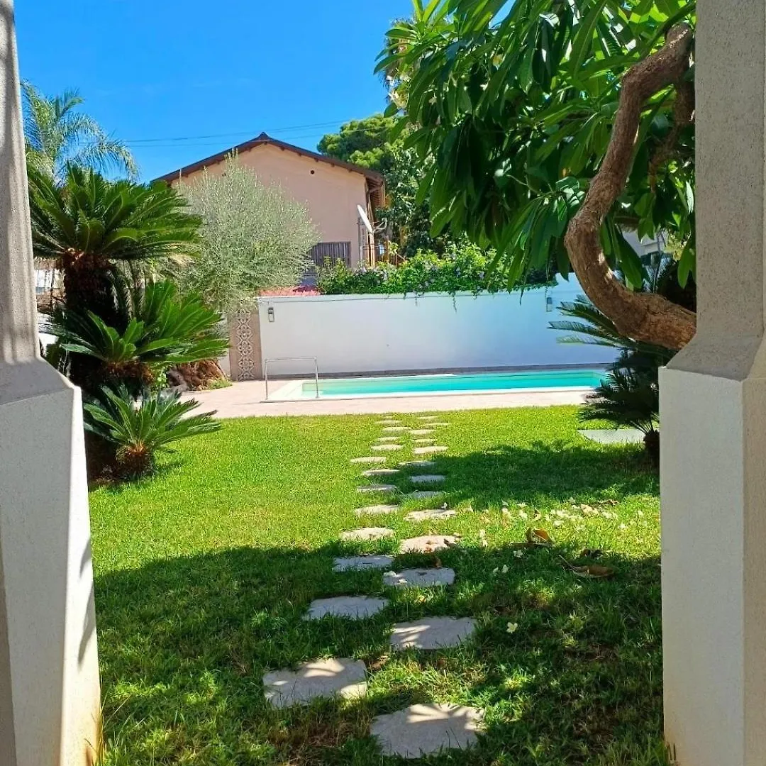 Villa Due Mari Mondello With Private Pool Palermo